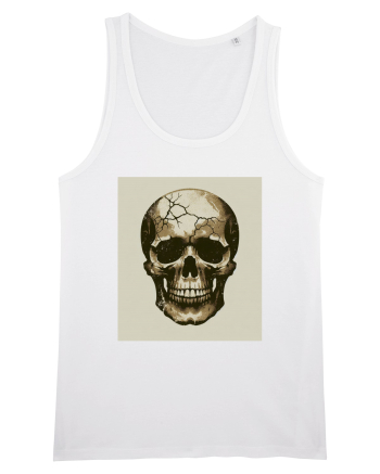 Skull/Craniu in diferite stiluri 17 White