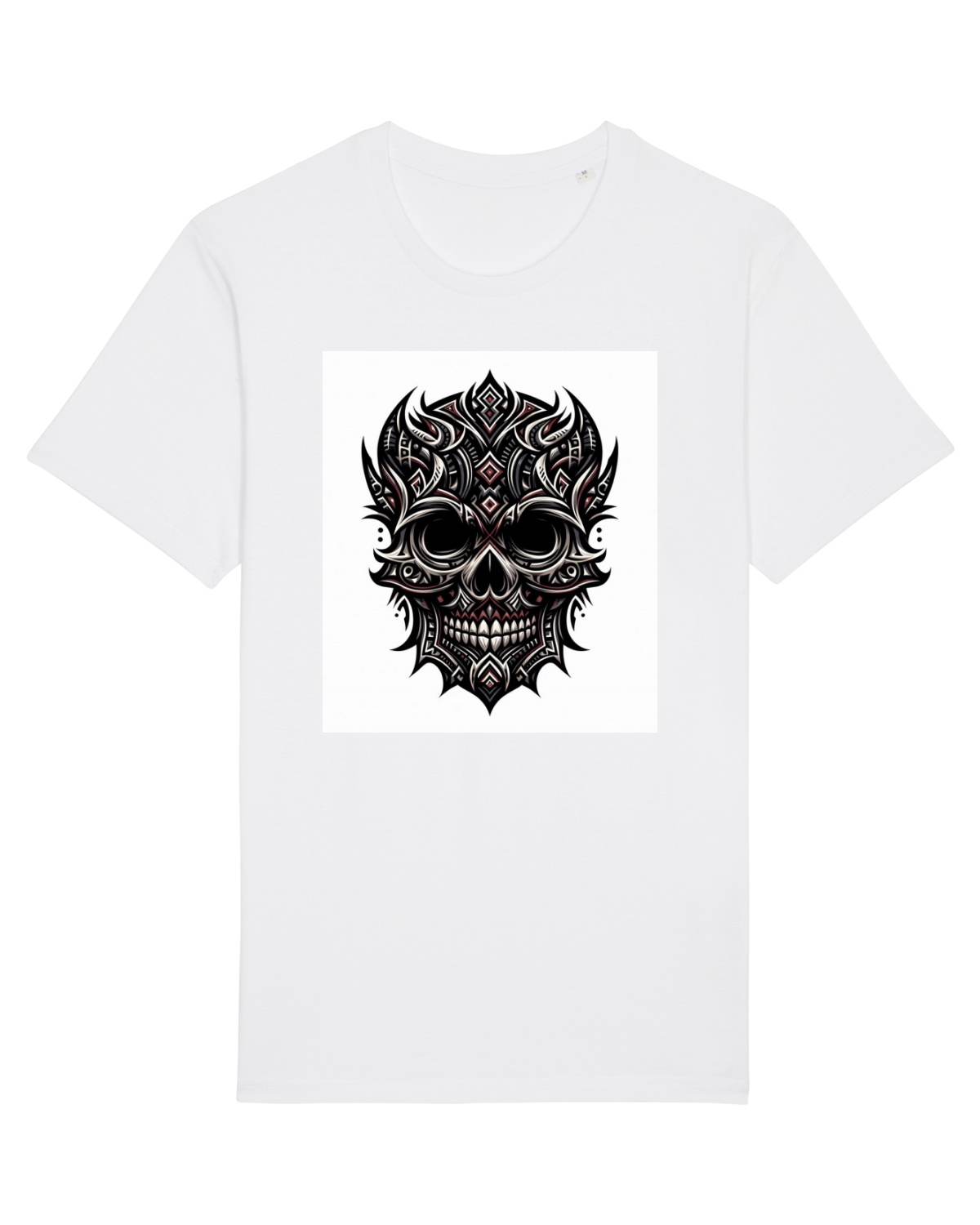 Tricou mânecă scurtă Unisex Rocker White