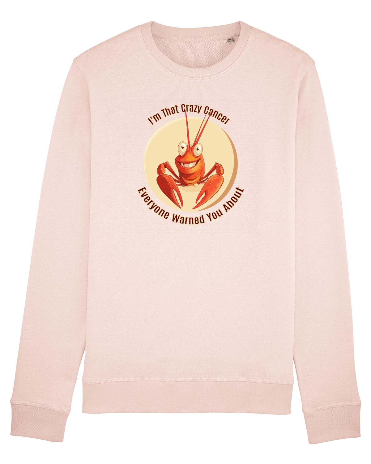 Bluză mânecă lungă Unisex Rise Candy Pink