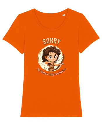 SORRY FOR BEING A SEXY  SAGGITARIUS (SAGETATOR) Bright Orange