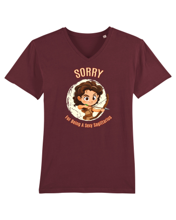 SORRY FOR BEING A SEXY  SAGGITARIUS (SAGETATOR) Burgundy