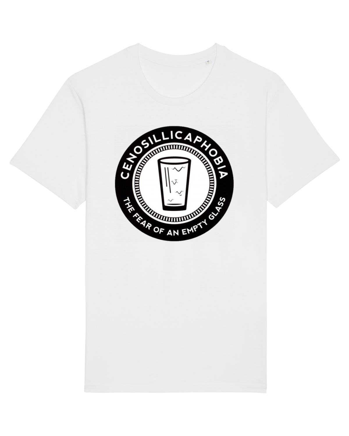Tricou mânecă scurtă Unisex Rocker White