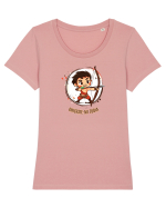 GHICESTE-MI ZODIA - SAGETATOR Tricou mânecă scurtă guler larg fitted Damă Expresser