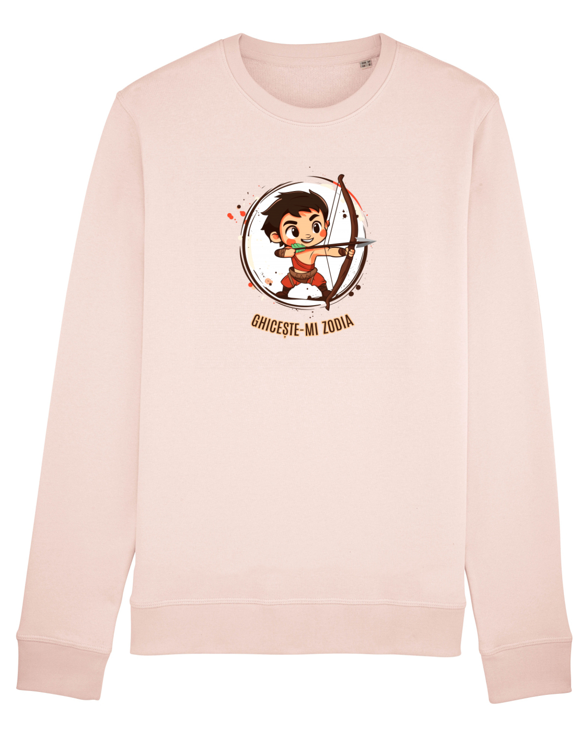 Bluză mânecă lungă Unisex Rise Candy Pink