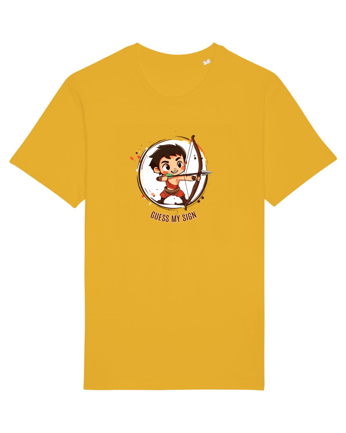 Tricou mânecă scurtă Unisex Rocker Spectra Yellow