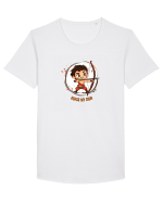 GUESS MY SIGN - SAGITTARIUS Tricou mânecă scurtă guler larg Bărbat Skater