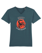 SORRY FOR BEING A SEXY  SCORPIO (SCORPION) Tricou mânecă scurtă guler V Bărbat Presenter