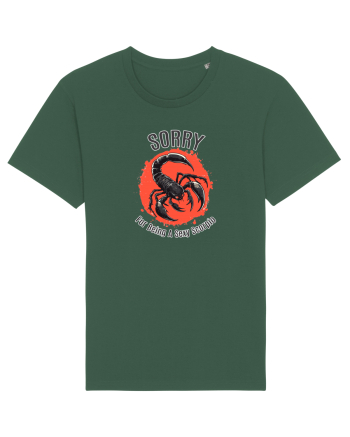 SORRY FOR BEING A SEXY  SCORPIO (SCORPION) Bottle Green