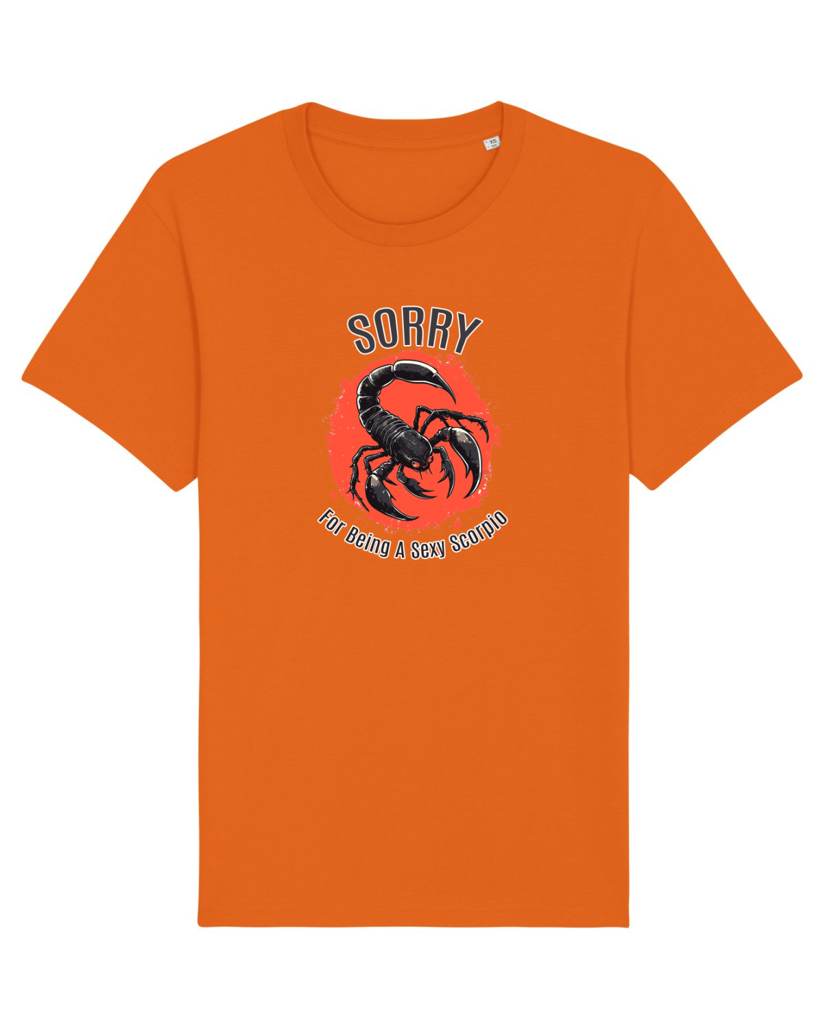 Tricou mânecă scurtă Unisex Rocker Bright Orange