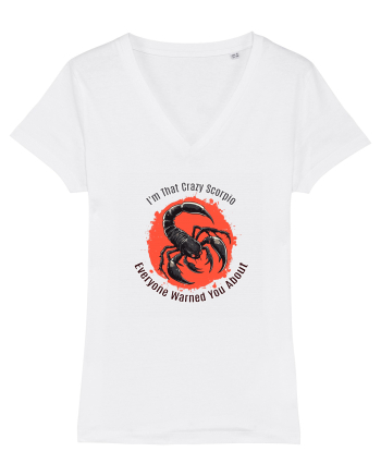 I`M THAT CRAZY SCORPIO YOU WERE WARNED ABOUT  White