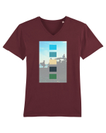 Friends of Adventure Tricou mânecă scurtă guler V Bărbat Presenter