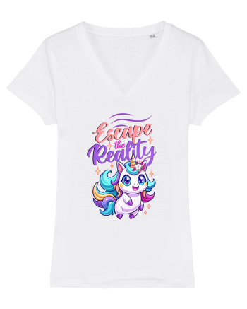 Unicorn simpatic pastel goth White
