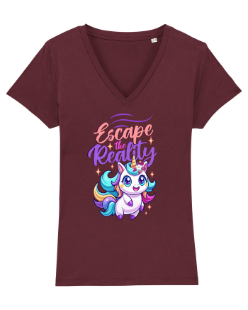 Unicorn simpatic pastel goth Burgundy