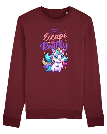 Unicorn simpatic pastel goth Burgundy