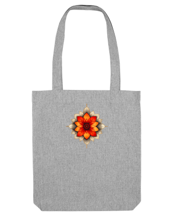 FLORAL GEOMETRIC 2 Heather Grey