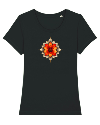 FLORAL GEOMETRIC 2 Black