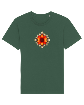 FLORAL GEOMETRIC 2 Bottle Green