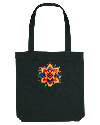 FLORAL GEOMETRIC 3 Black