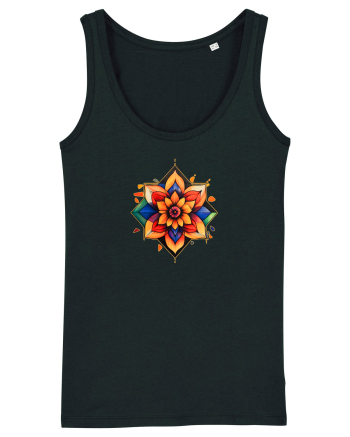 FLORAL GEOMETRIC 3 Black