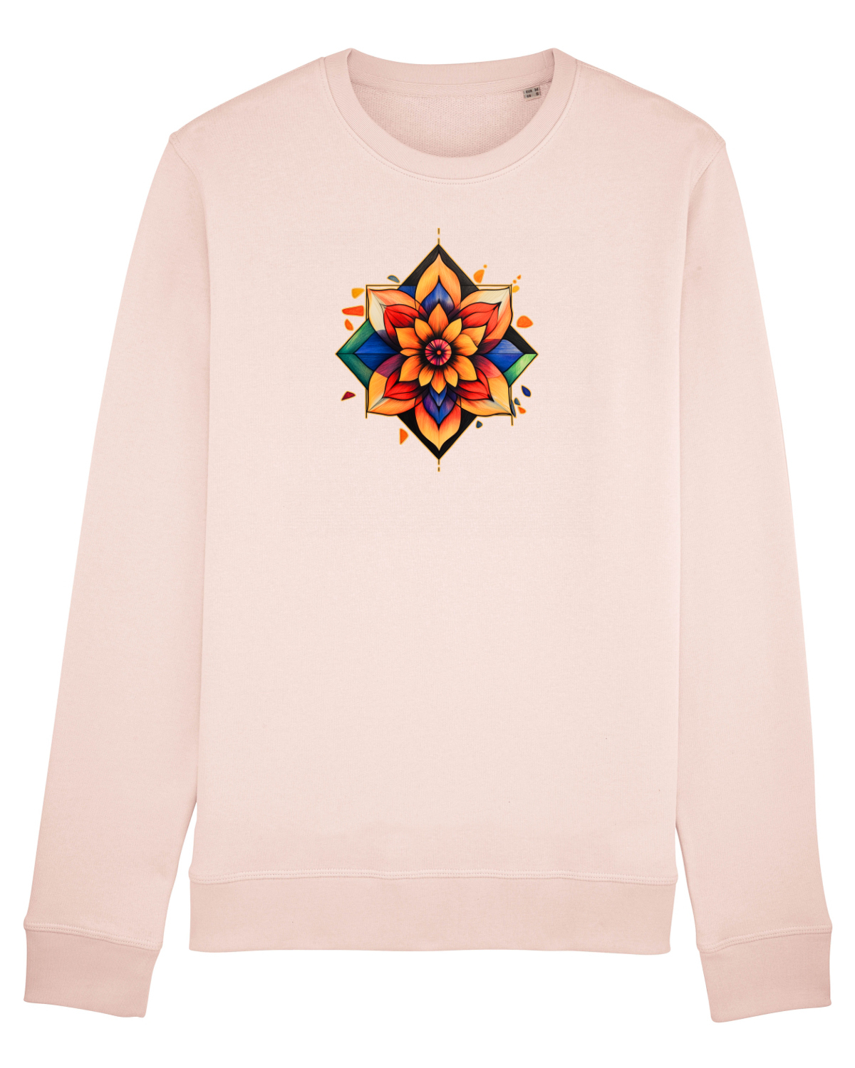 Bluză mânecă lungă Unisex Rise Candy Pink