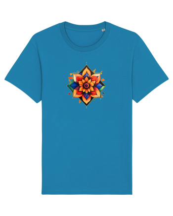 FLORAL GEOMETRIC 3 Azur