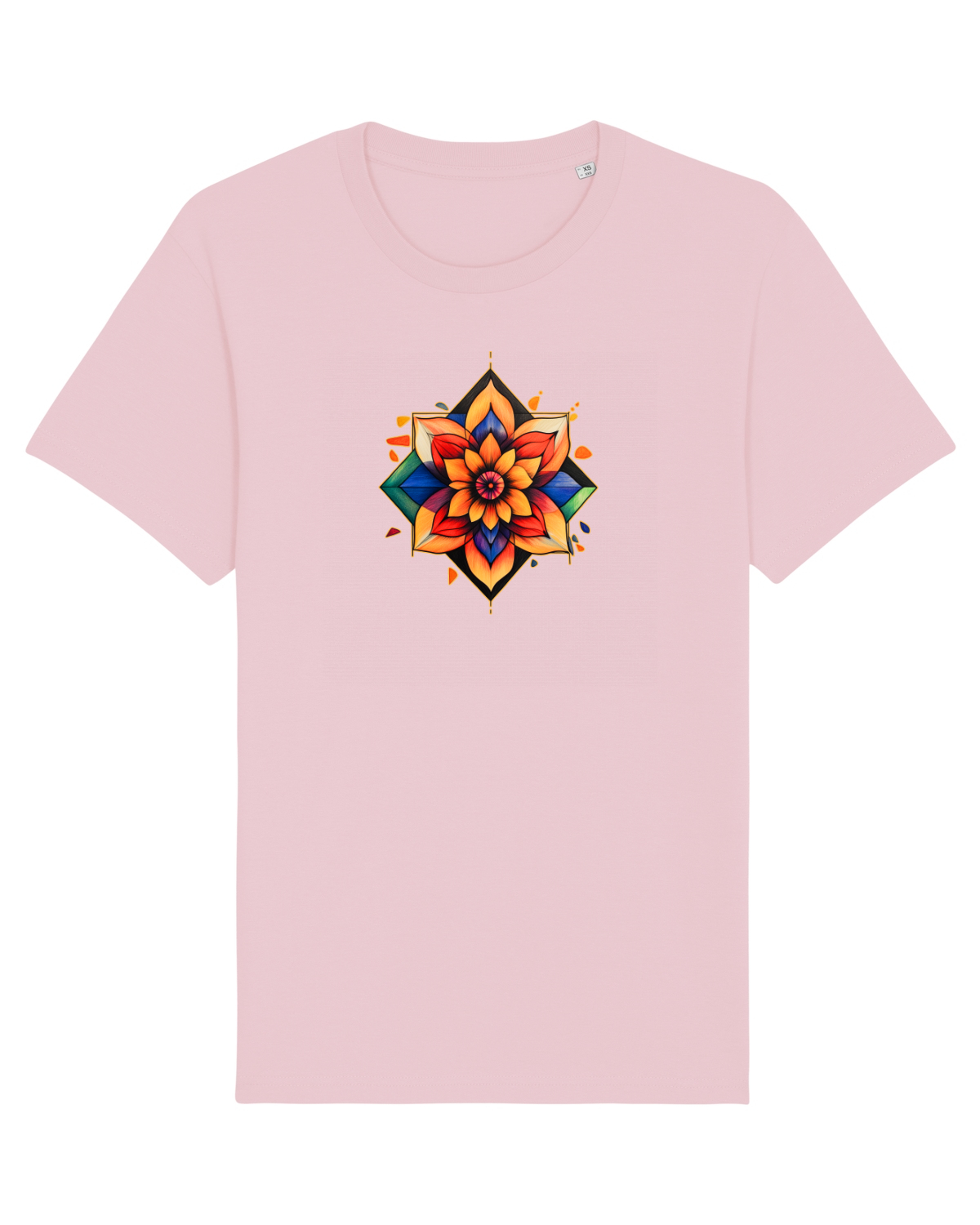 Tricou mânecă scurtă Unisex Rocker Cotton Pink