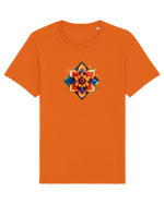 FLORAL GEOMETRIC 3 Tricou mânecă scurtă Unisex Rocker