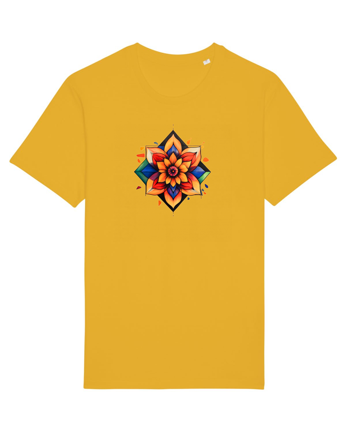 Tricou mânecă scurtă Unisex Rocker Spectra Yellow