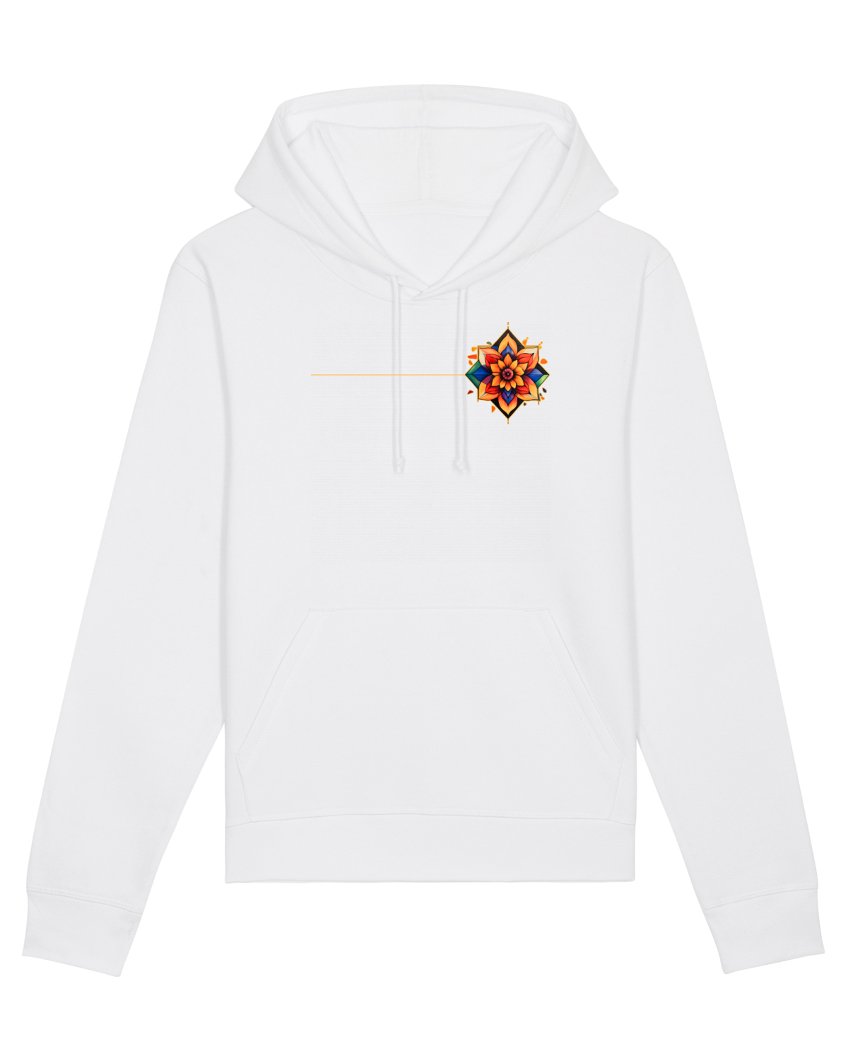 Hanorac Unisex Drummer White