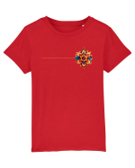 FLORAL GEOMETRIC 3b Tricou mânecă scurtă  Copii Mini Creator