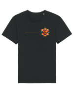 FLORAL GEOMETRIC 3b Tricou mânecă scurtă Unisex Rocker
