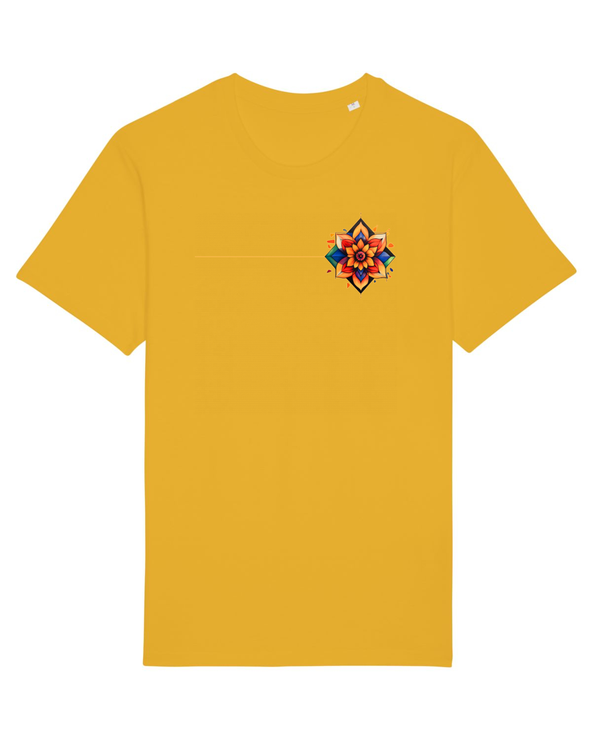 Tricou mânecă scurtă Unisex Rocker Spectra Yellow
