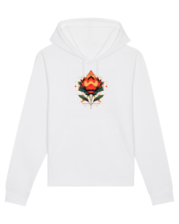 FLORAL GEOMETRIC 4 White