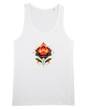 FLORAL GEOMETRIC 4 White