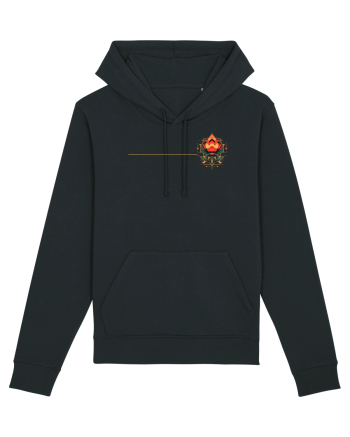 FLORAL GEOMETRIC 4b Black