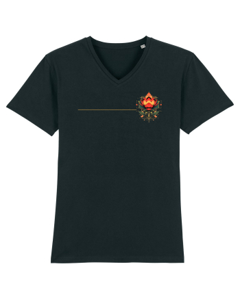 FLORAL GEOMETRIC 4b Black