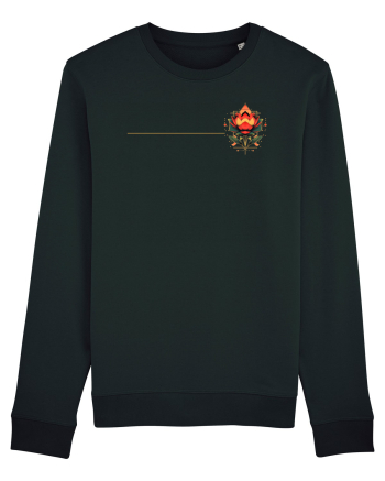 FLORAL GEOMETRIC 4b Black