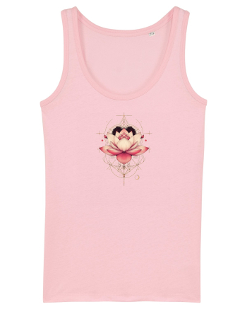 FLORAL GEOMETRIC 5 Cotton Pink