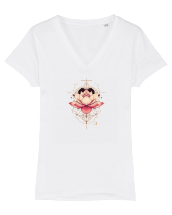FLORAL GEOMETRIC 5 White