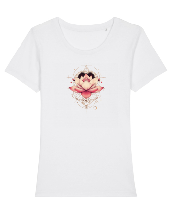 FLORAL GEOMETRIC 5 White