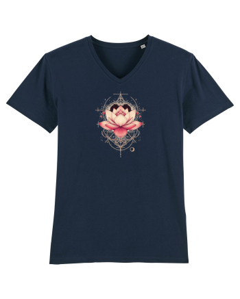 FLORAL GEOMETRIC 5 French Navy
