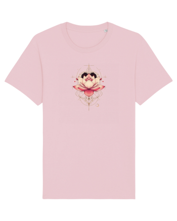 FLORAL GEOMETRIC 5 Cotton Pink