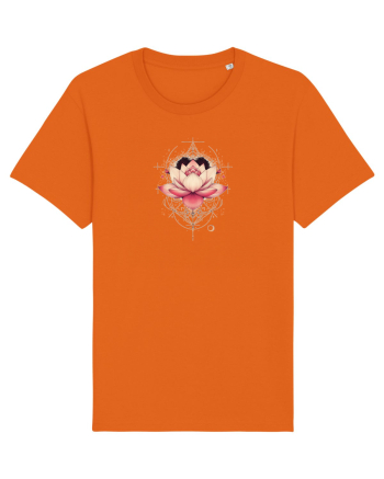 FLORAL GEOMETRIC 5 Bright Orange