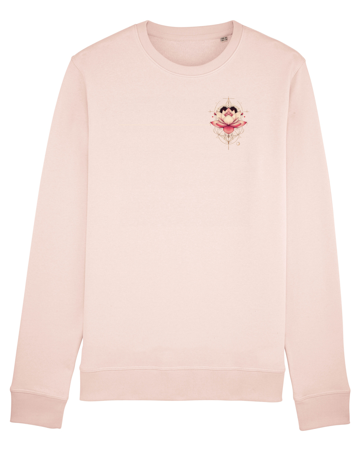 Bluză mânecă lungă Unisex Rise Candy Pink