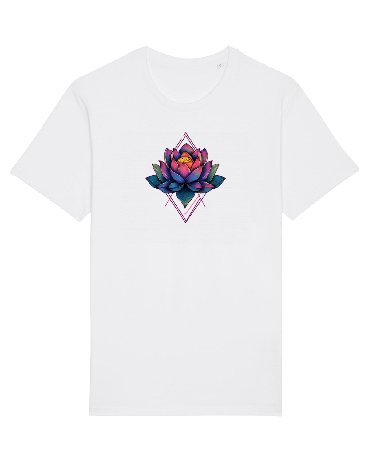 Tricou mânecă scurtă Unisex Rocker White