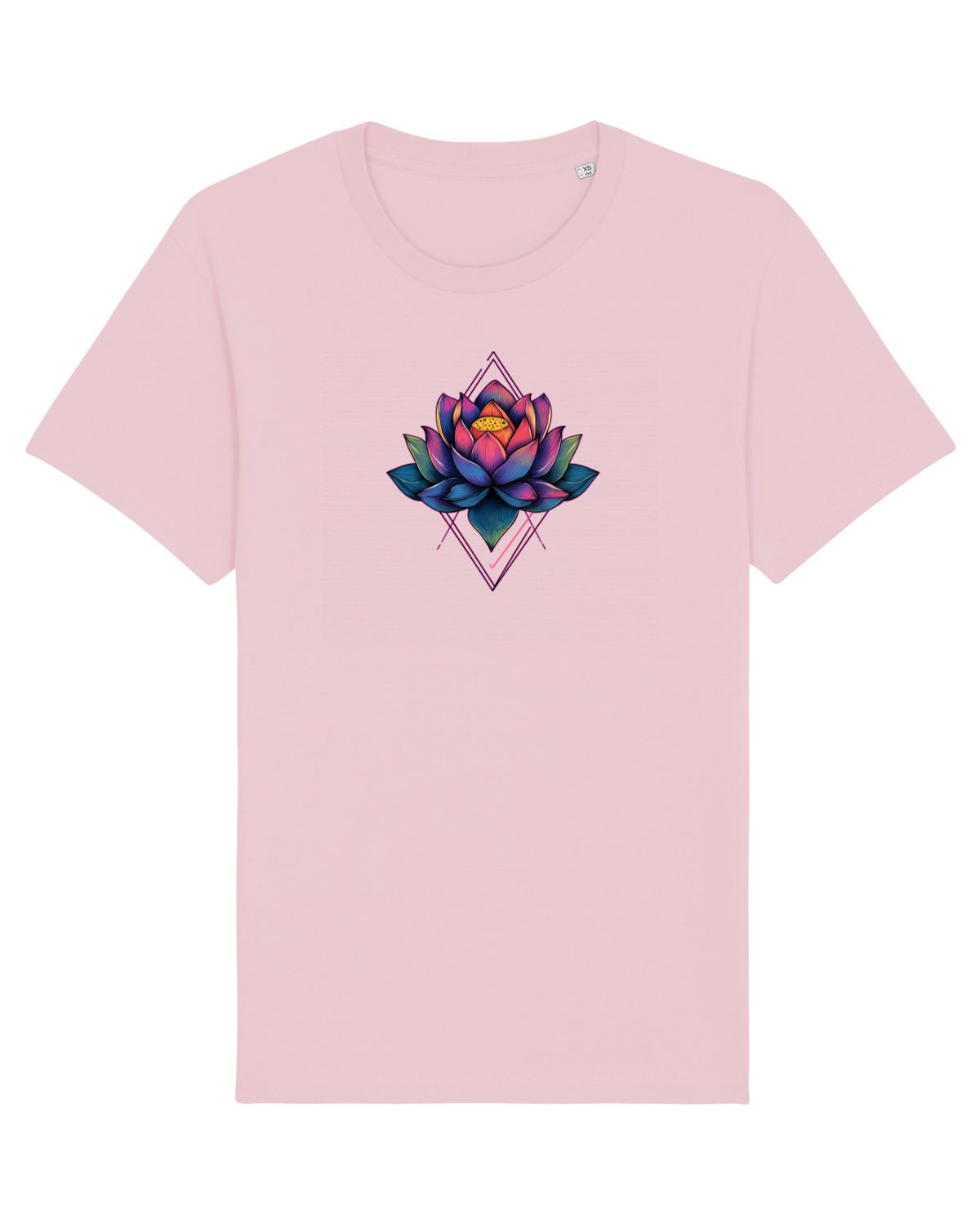 Tricou mânecă scurtă Unisex Rocker Cotton Pink