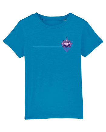 FLORAL GEOMETRIC 7b Azur