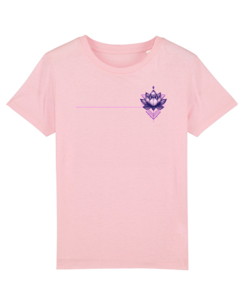 FLORAL GEOMETRIC 7b Cotton Pink