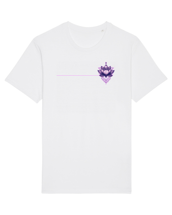 FLORAL GEOMETRIC 7b White
