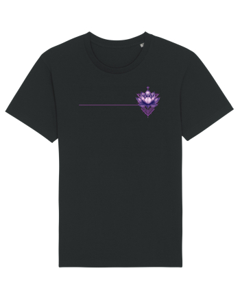 FLORAL GEOMETRIC 7b Black